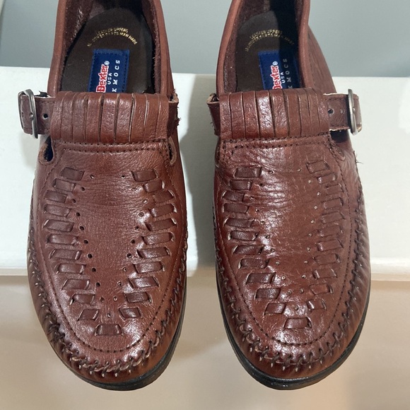 Dexter USA walkmocs mules NWOT these are great leather shoes size 6 Grandmacore - Picture 3 of 17